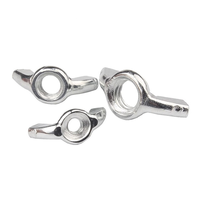 Металлическая круглая барашковая гайка