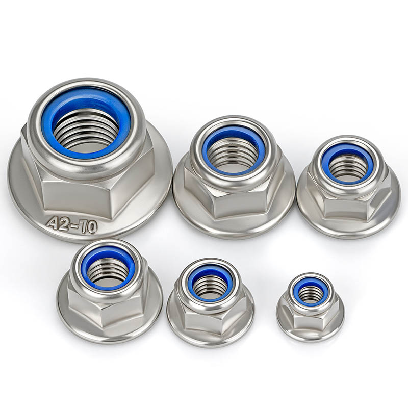 Нейлоновая контргайка с фланцем