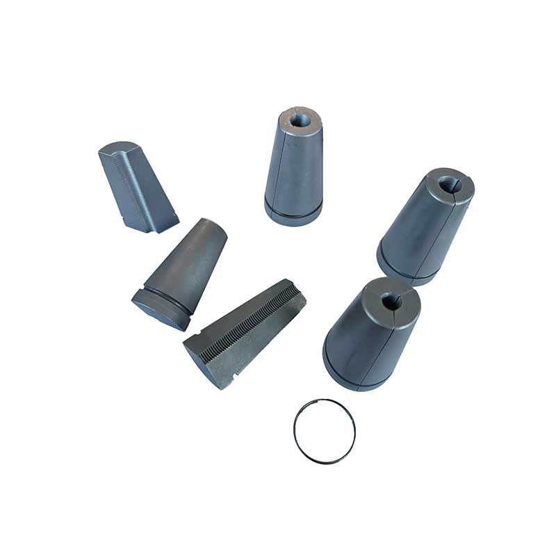 Захват для крепления проволоки из ПК с предварительным напряжением