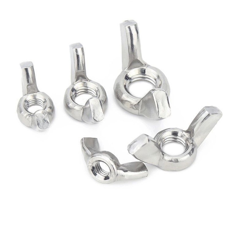 Нержавеющие барашковые гайки